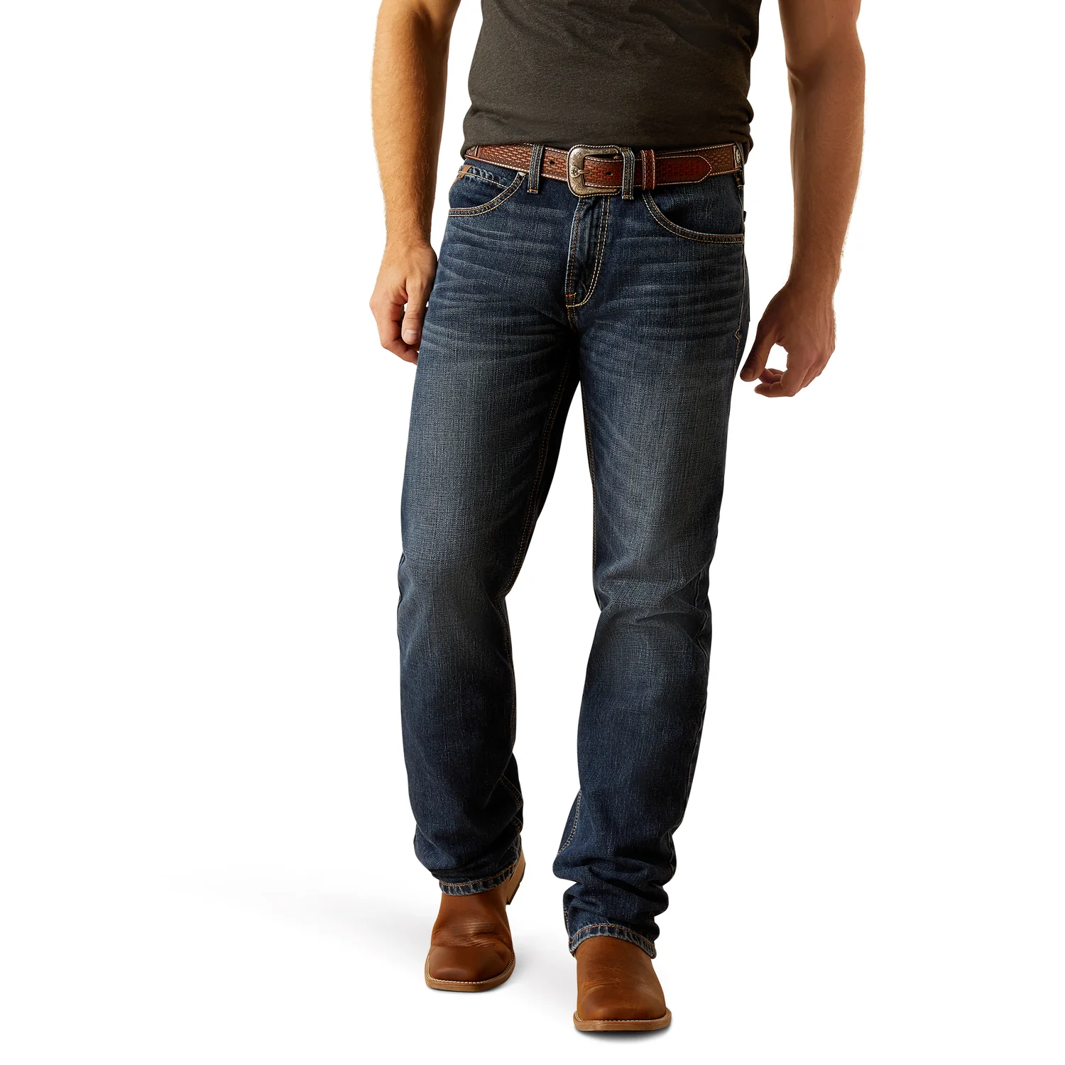 Ariat Men's M2 Cleveland Bootcut Jeans - Bradford - Image 6