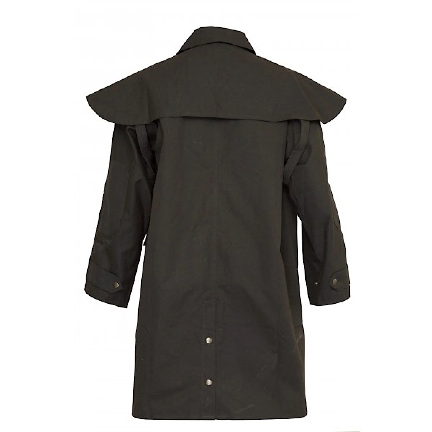 Burke & Wills Balranald Short Coat - Brown - Image 3