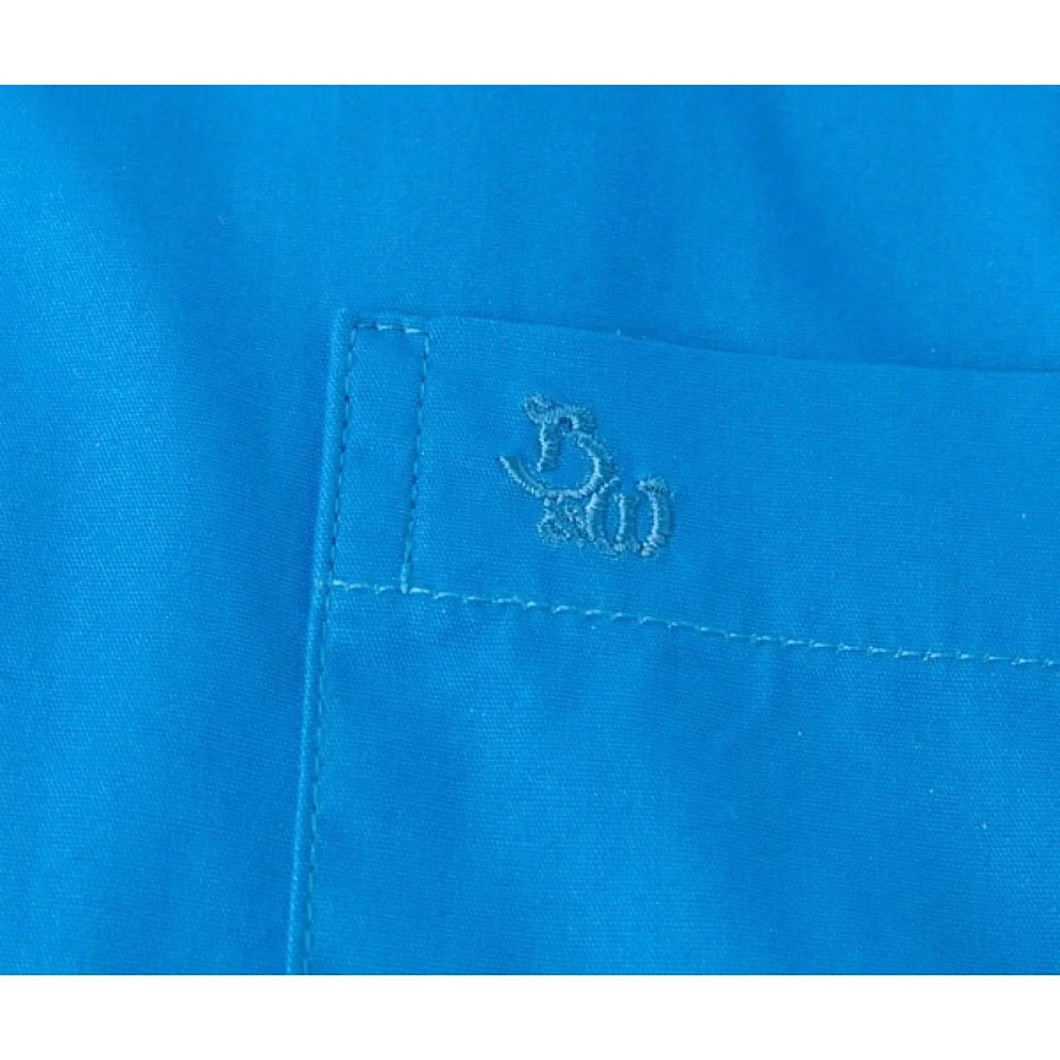 Burke & Wills Mens Melbourne Shirt Blue Sky - Image 3