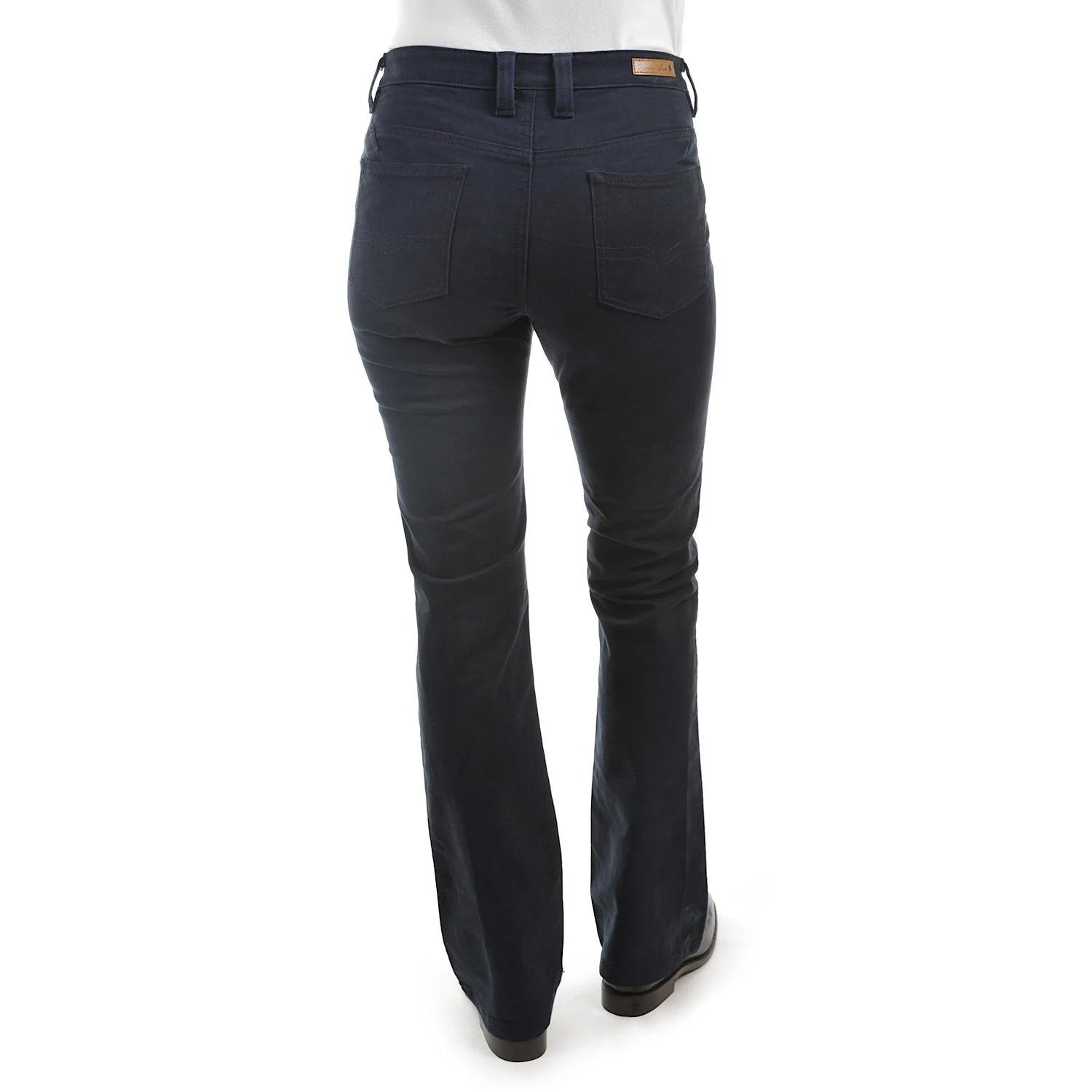 Thomas Cook Women's Stretch Moleskin Wonder Jean Boot Leg Navy - Image 3