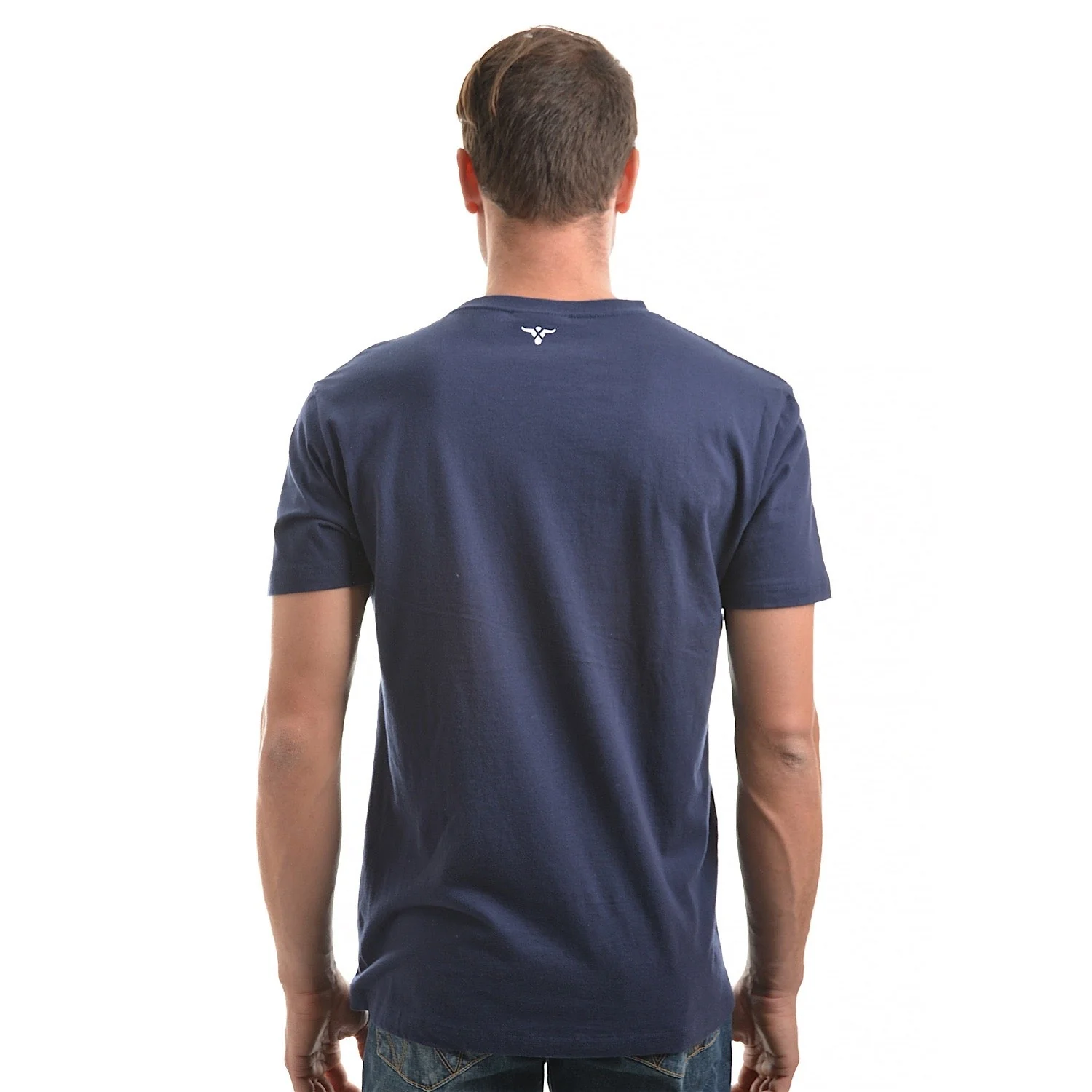 Wrangler Men's Angus Tee - Navy - Image 3